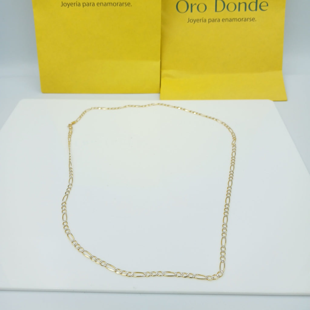 CADENAS CARTIER 3 1 DIAMANTADA ORO 14K 7.9 (NUEVO)