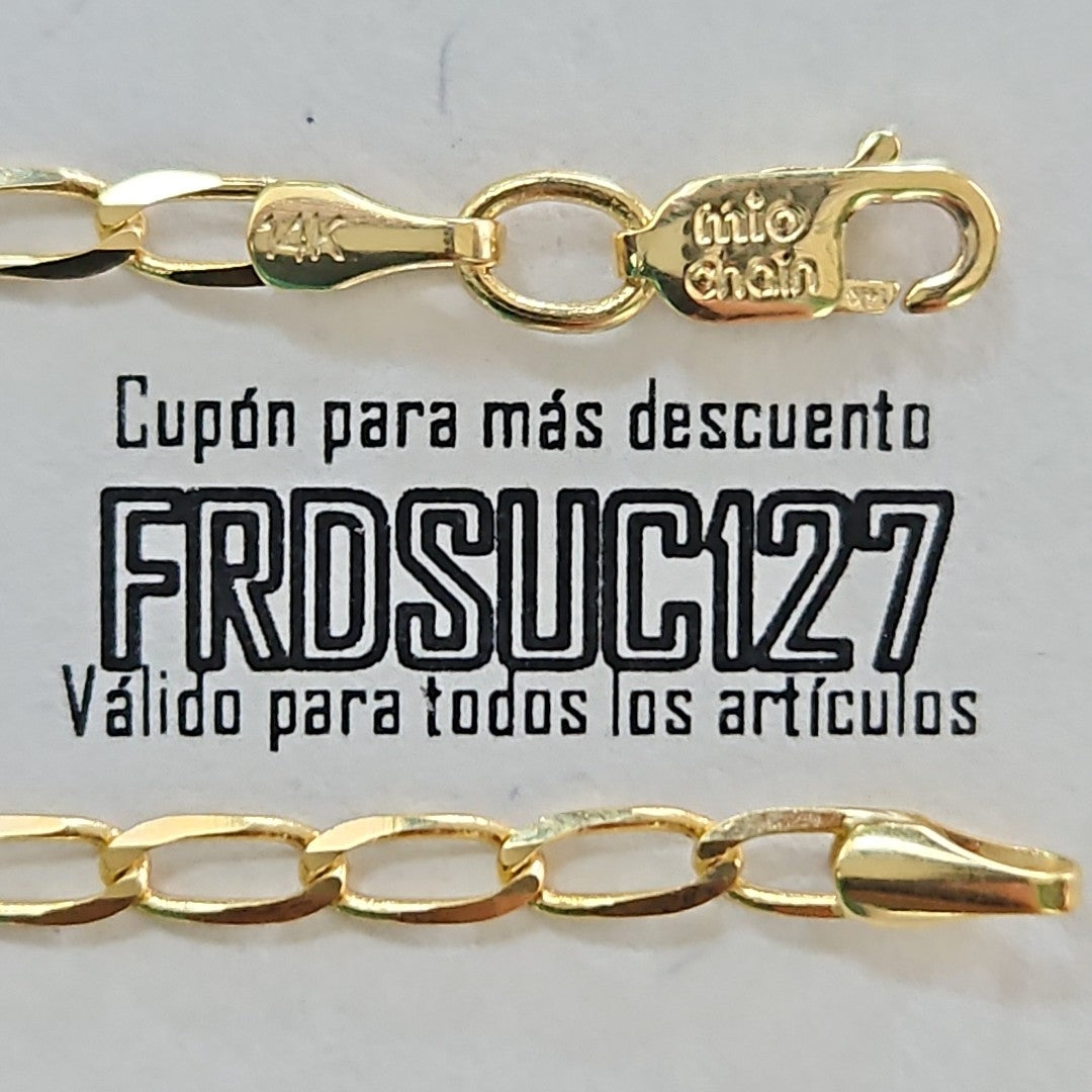 CADENAS ESPECIAL ORO 14K 4.3 (NUEVO)
