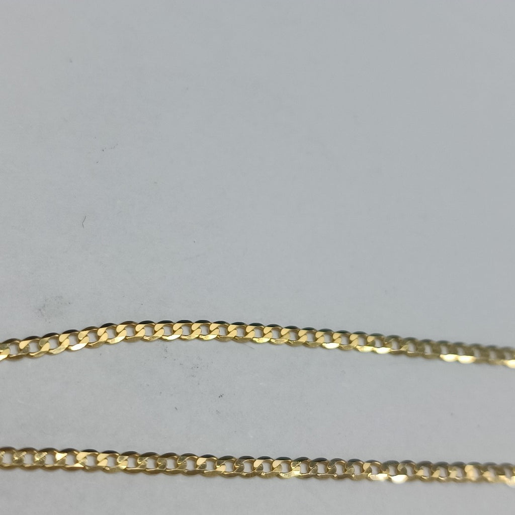 CADENAS BARBADA AMARILLA ORO 14K 1.8 (NUEVO)