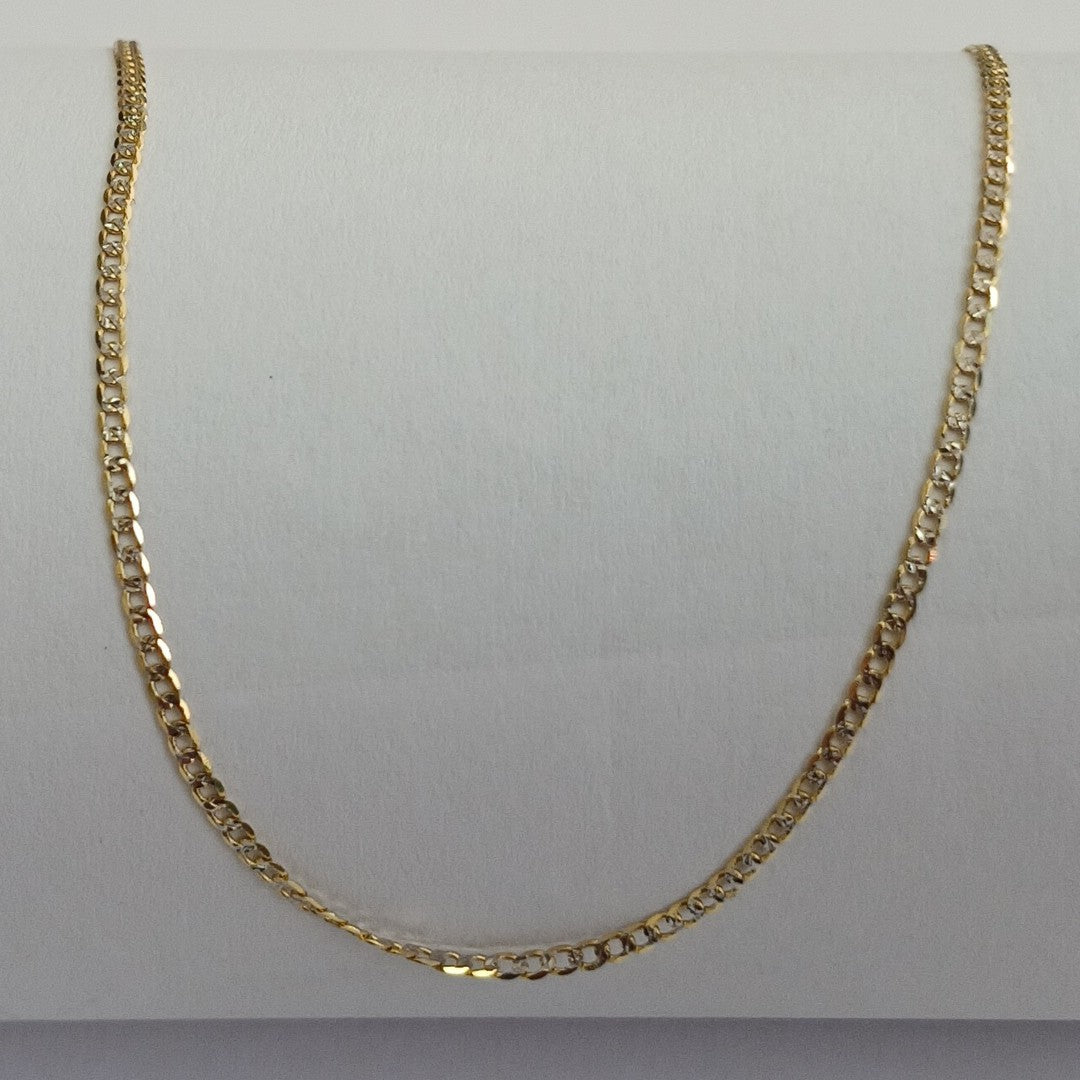 CADENAS BARBADA AMARILLA ORO 14K 2 (NUEVO)