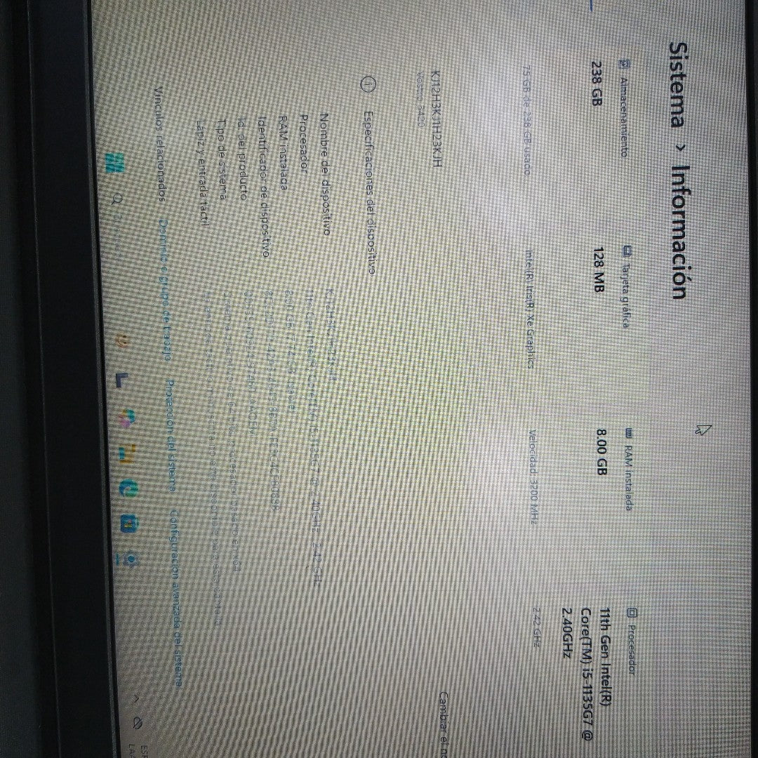 LAPTOP DELL VOSTRO 3420 (2023) 256 GB SSD 8 GB RAM (SEMINUEVO)