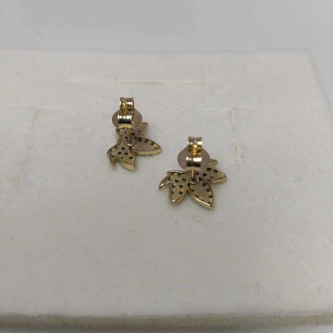 BROQUELES ORO 14K 1.5 (NUEVO)