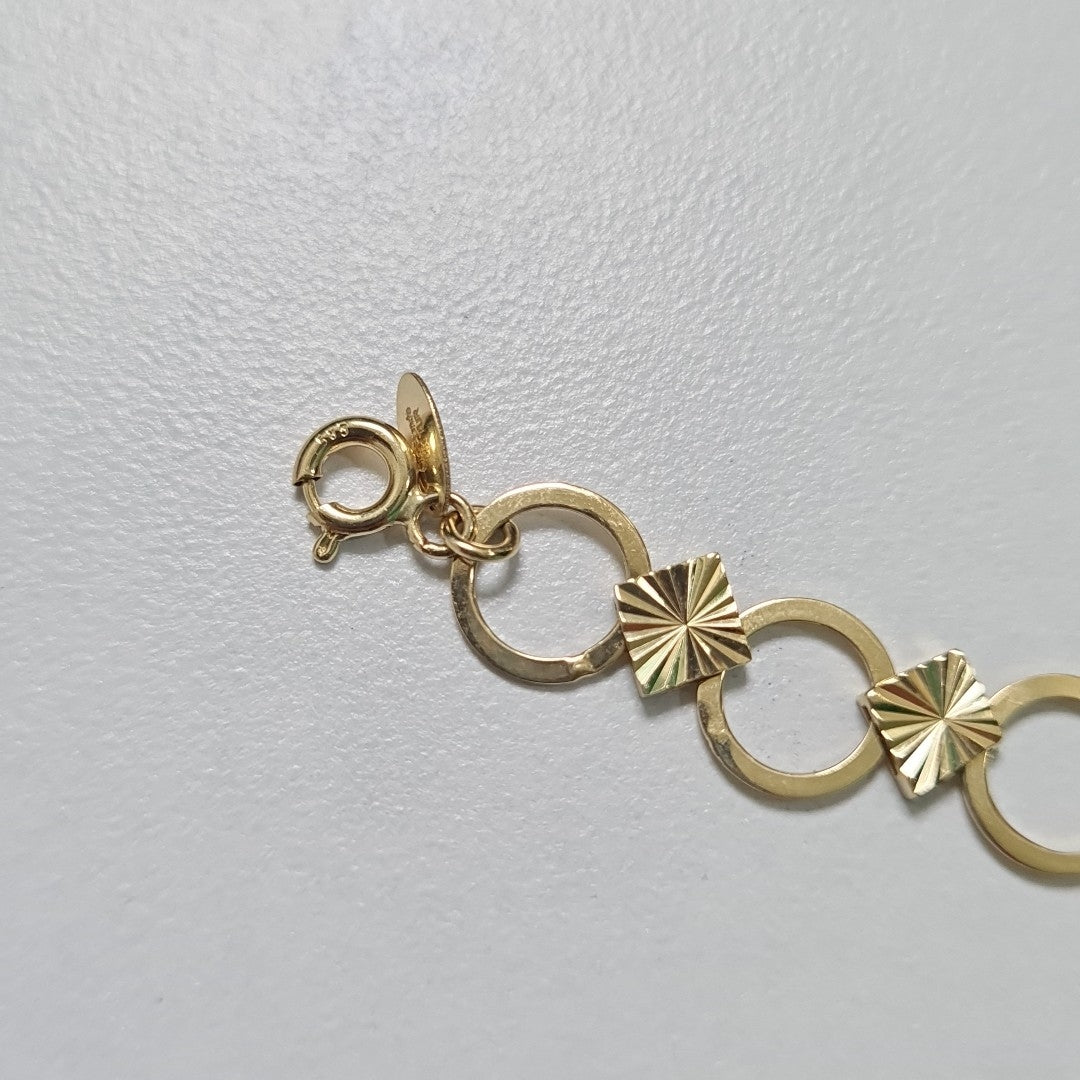PULSERAS DAMA ORO 14K 3.5 (NUEVO)