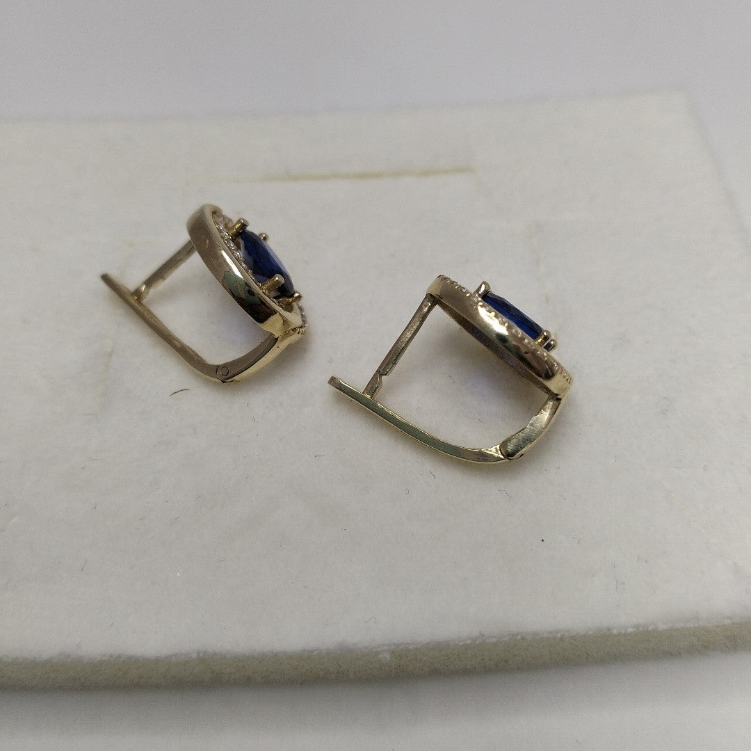 BROQUELES ORO 14K 3.4 (NUEVO)