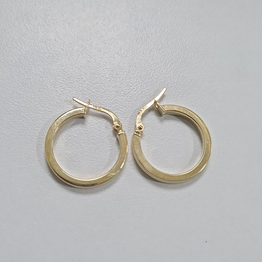 ARRACADAS ORO 14K 1.5 (NUEVO)