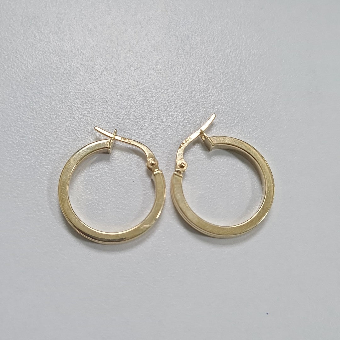 ARRACADAS ORO 14K 1.5 (NUEVO)