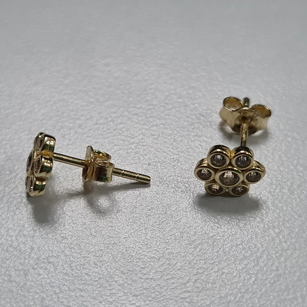 BROQUELES ORO 14K 1.2 (NUEVO)