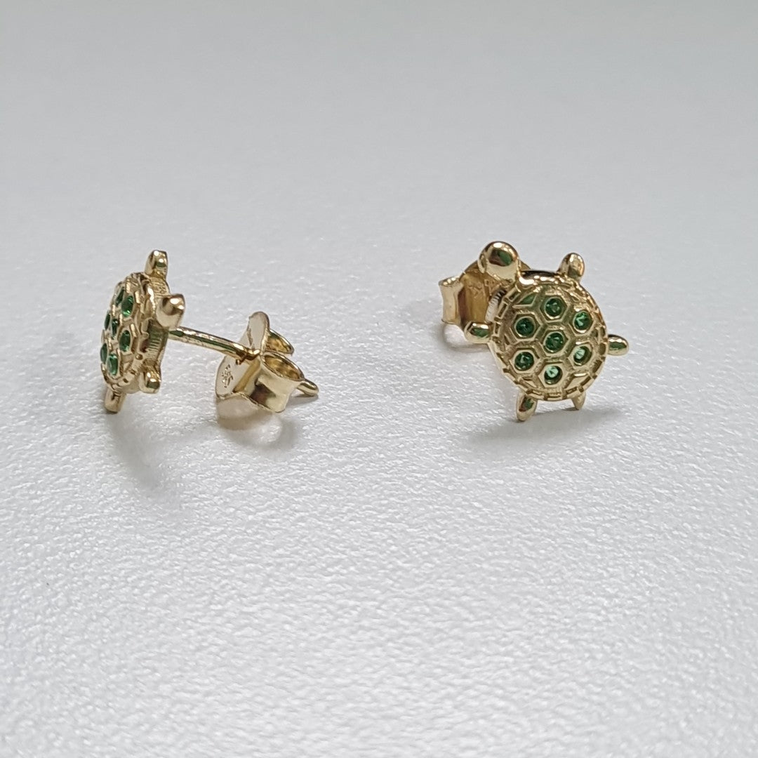 BROQUELES ORO 14K 1.3 (NUEVO)