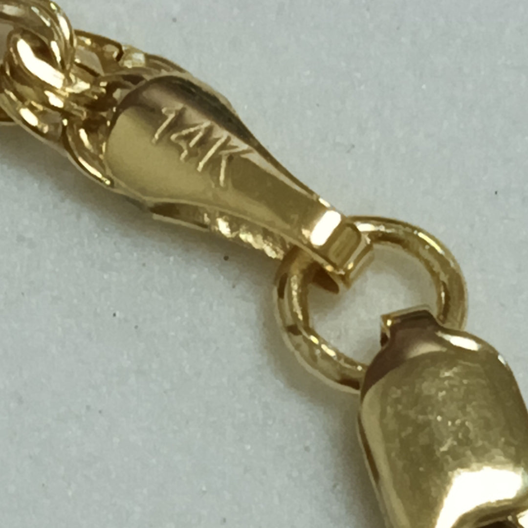 PULSERAS CABALLERO ORO 14K 1.8 (NUEVO)