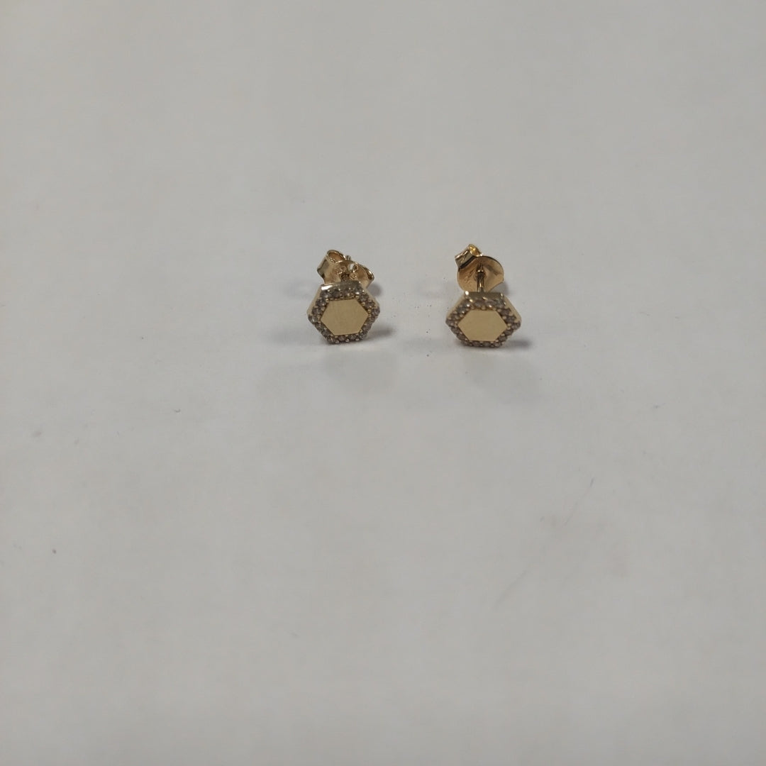 BROQUELES ORO 14K 1.4 (NUEVO)