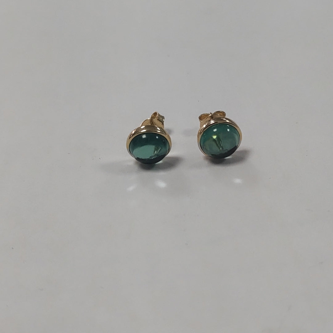 BROQUELES ORO 14K 2.1 (NUEVO)