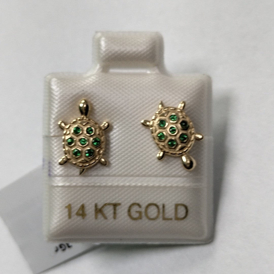 BROQUELES ORO 14K 1.3 (NUEVO)