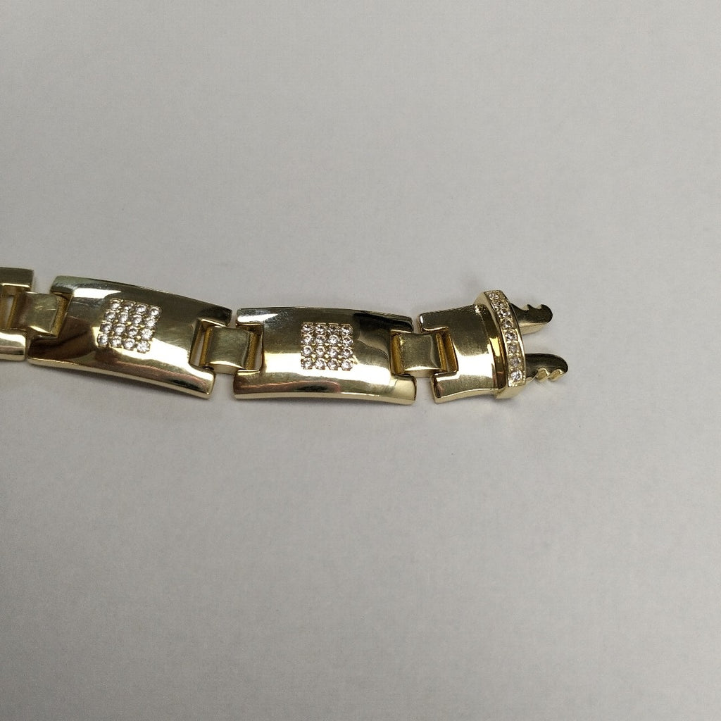 PULSERAS CABALLERO ORO 14K 17.8 (NUEVO)