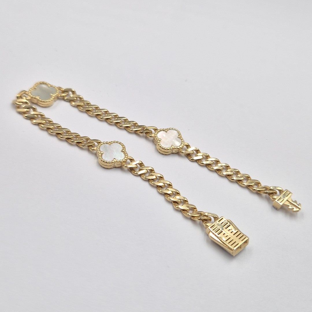 PULSERAS DAMA ORO 14K 7.7 (NUEVO)