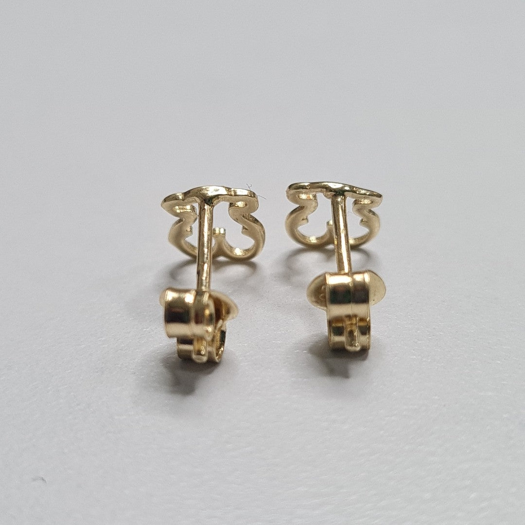 BROQUELES ORO 14K 0.8 (NUEVO)