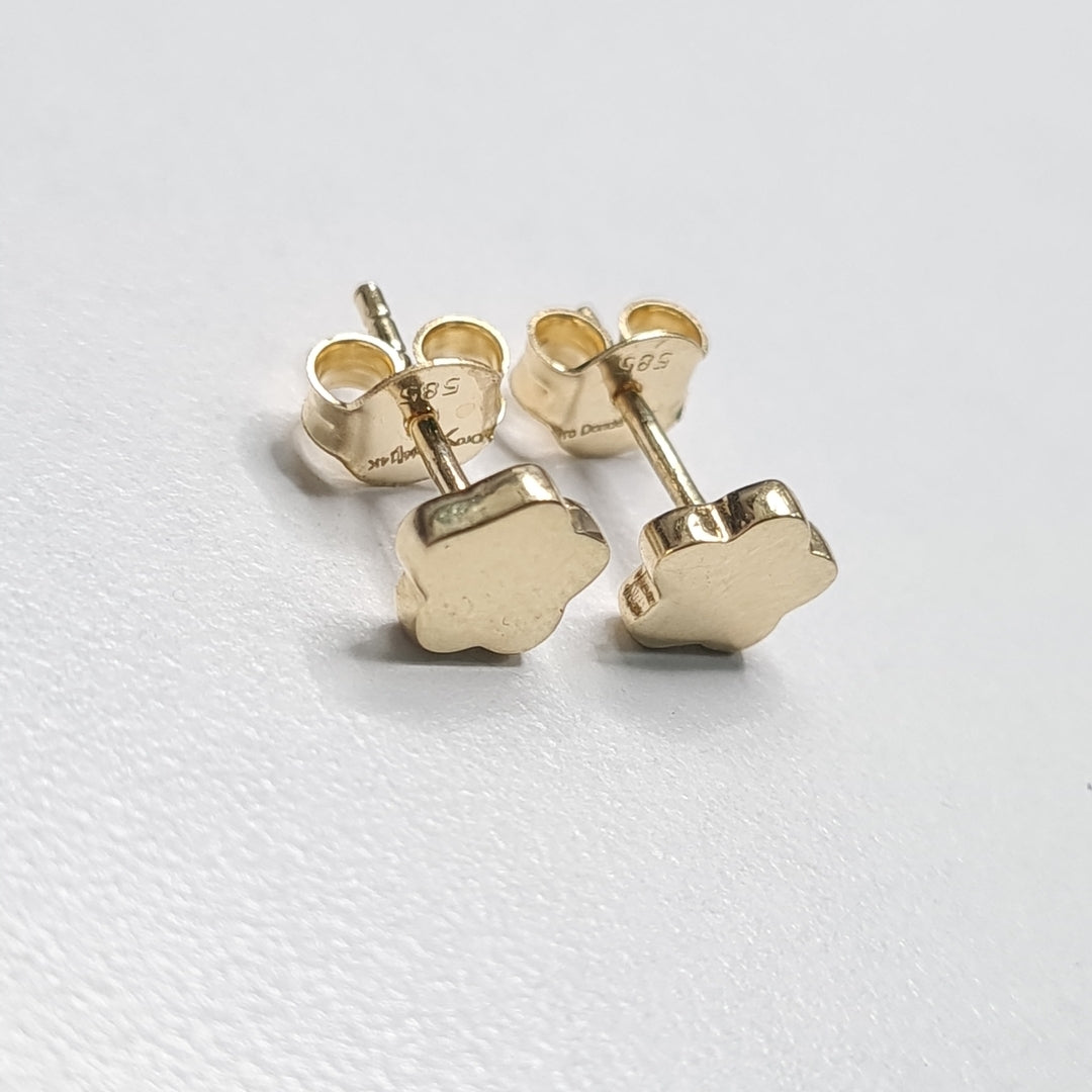 BROQUELES ORO 14K 1.1 (NUEVO)
