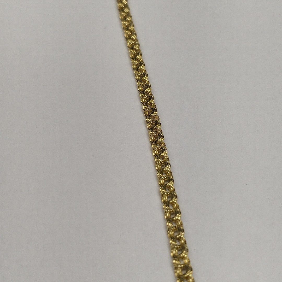 PULSERAS CABALLERO ORO 14K 1.8 (NUEVO)