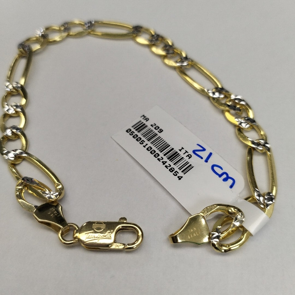 PULSERAS CABALLERO CARTIER 3 1 DIAMANTAD ORO 14K 12.2 (NUEVO)