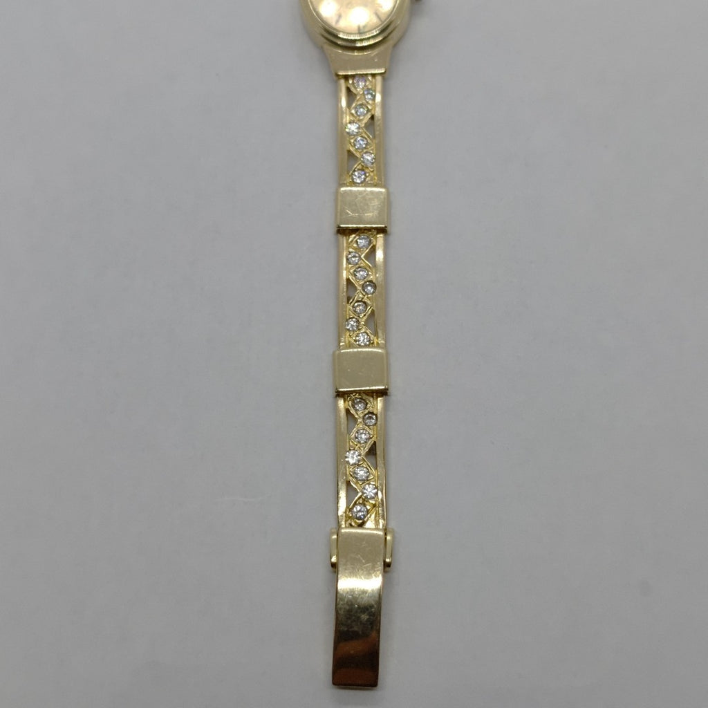 RELOJ CAJA Y PULSO ORO. ORO. 14 K 26.1 GRMS (SEMINUEVO)