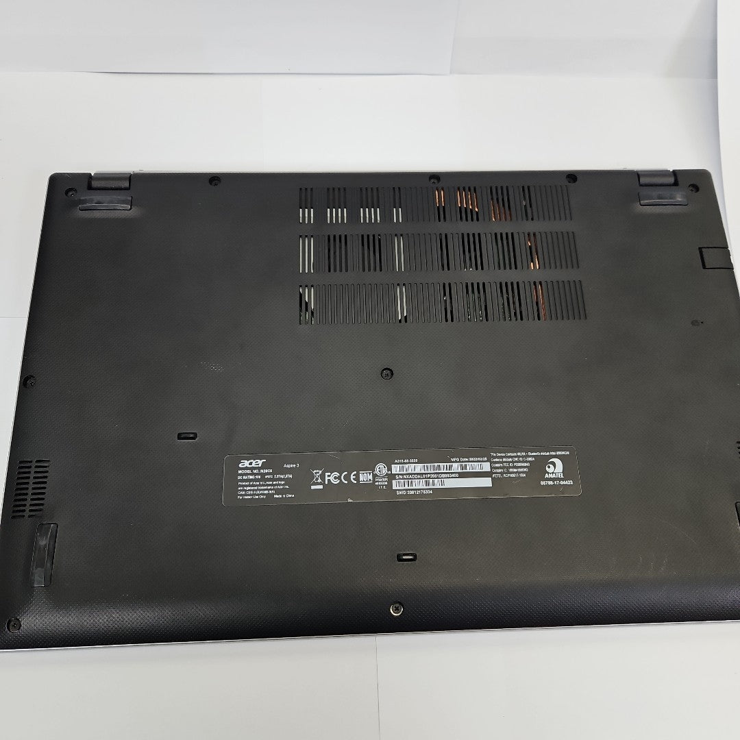 LAPTOP ACER ASPIRE 3 A315-58-3550 (2022) 128 GB SSD 4 GB RAM (SEMINUEVO)