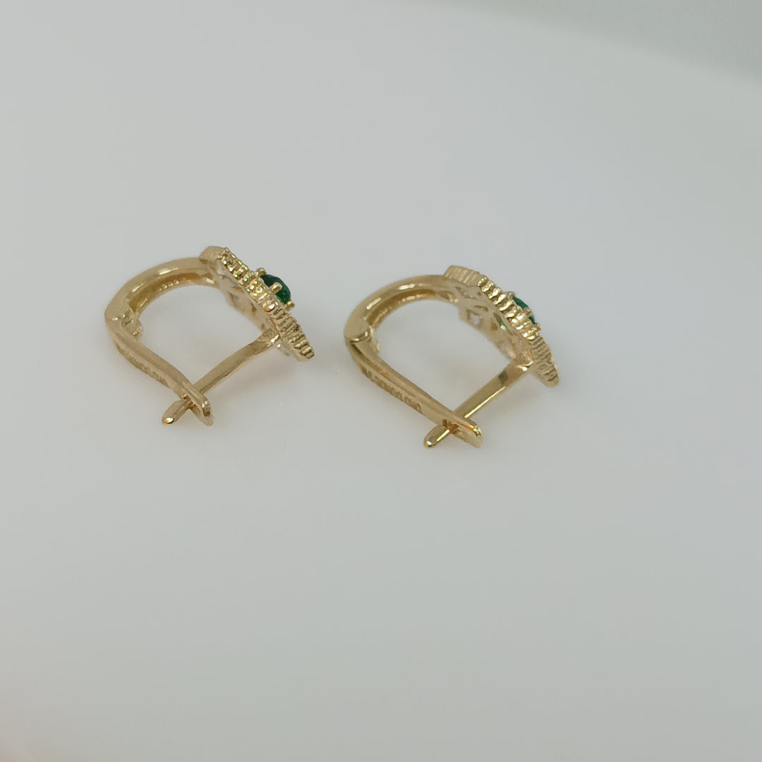 BROQUELES ORO 14K 1.3 (NUEVO)