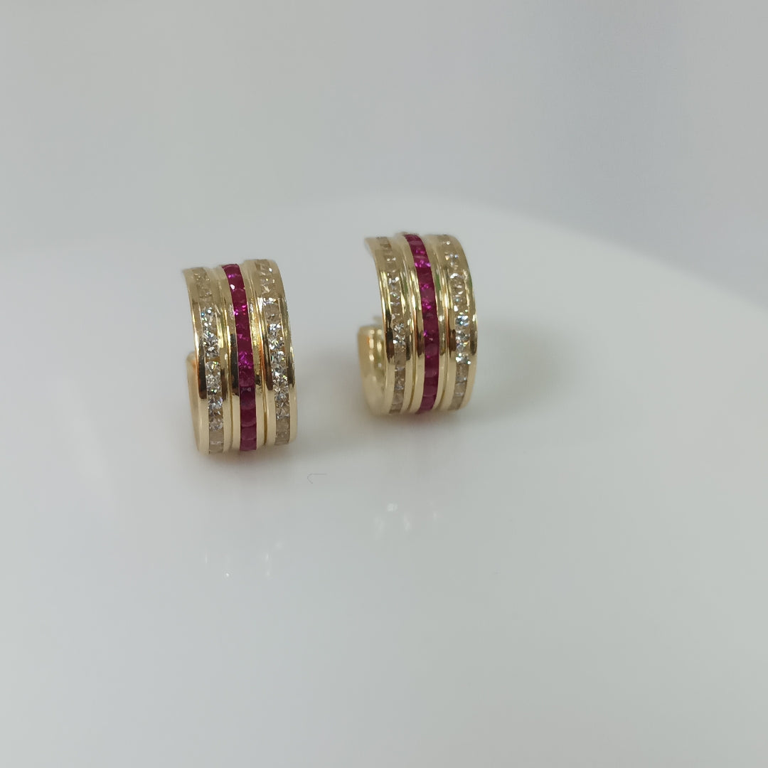 ARRACADAS ORO 14K 2.7 (NUEVO)