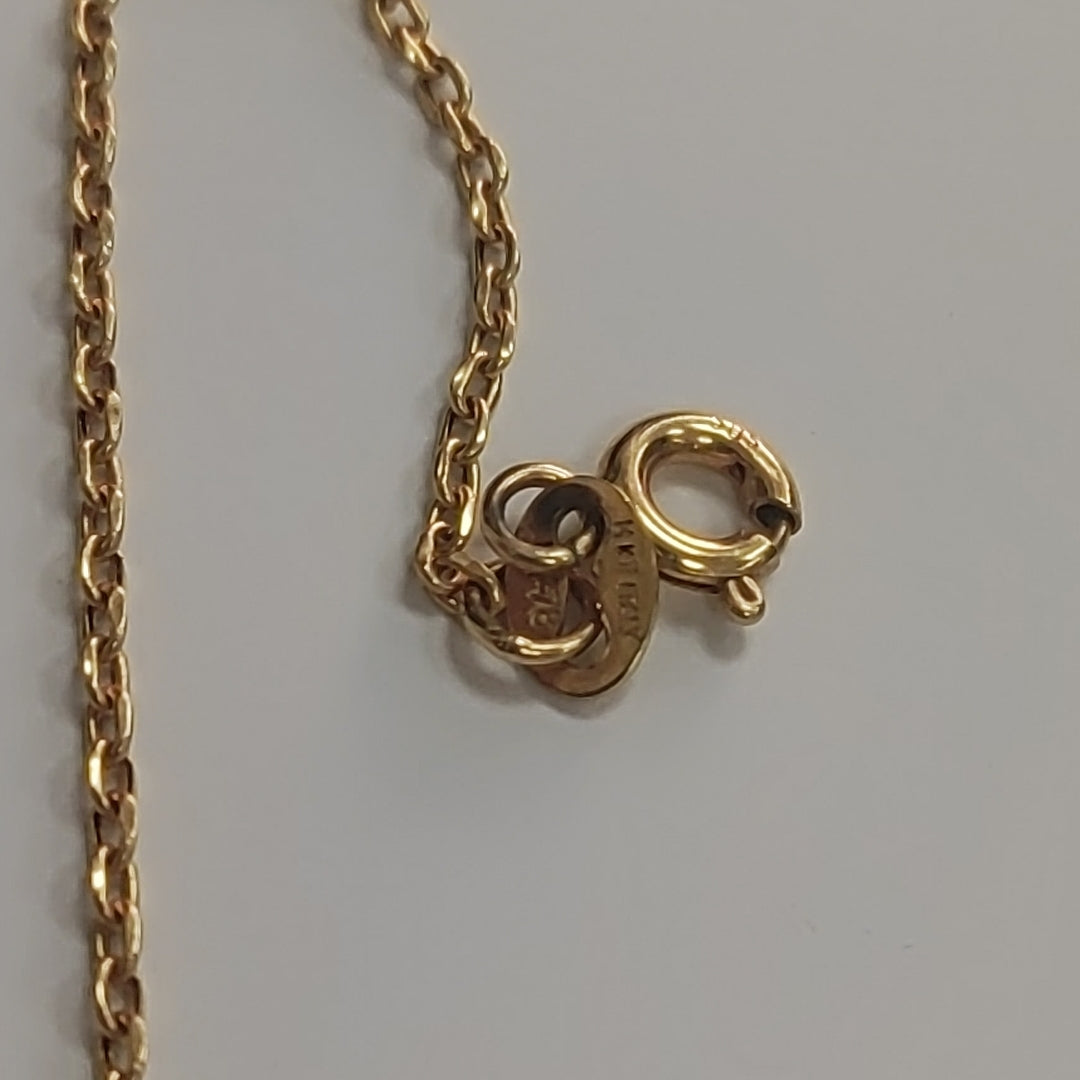 CADENA. ORO. 14 K 1.1 GRMS (SEMINUEVO)