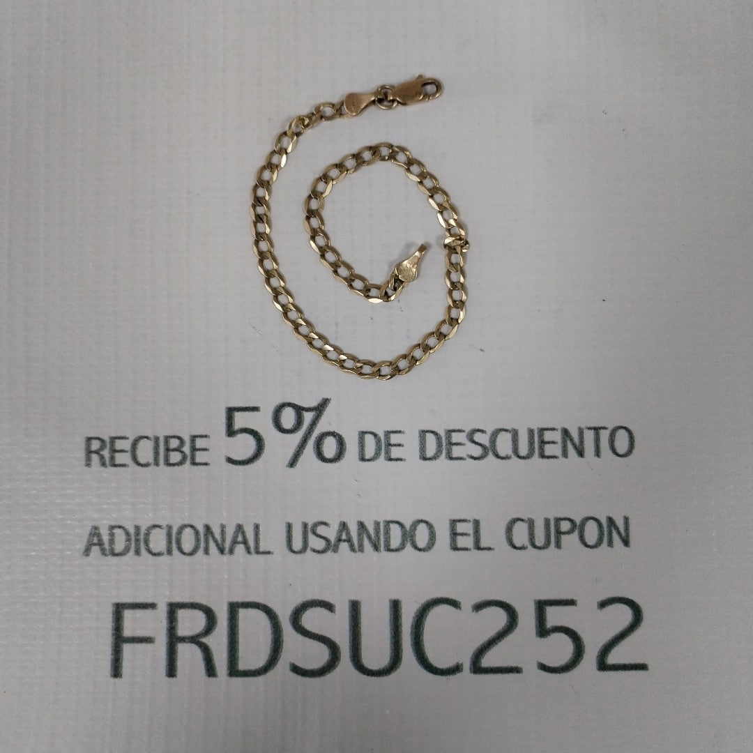 PULSERA. ORO. 10 K 3.1 GRMS (SEMINUEVO)