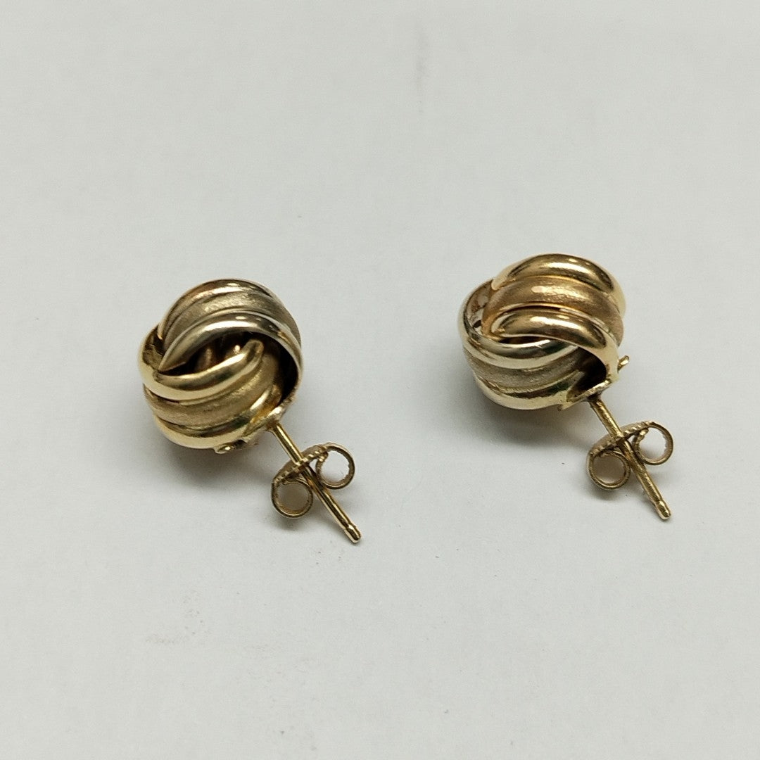 ARETES PAR ORO 10 K 4,10 GRMS (SEMINUEVO)