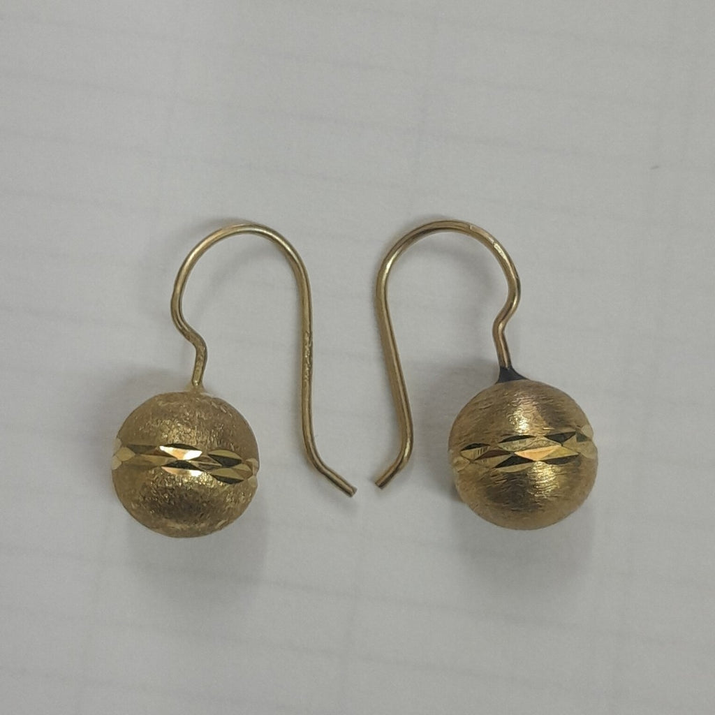 ARETES PAR ORO 10 K 1,10 GRMS (SEMINUEVO)
