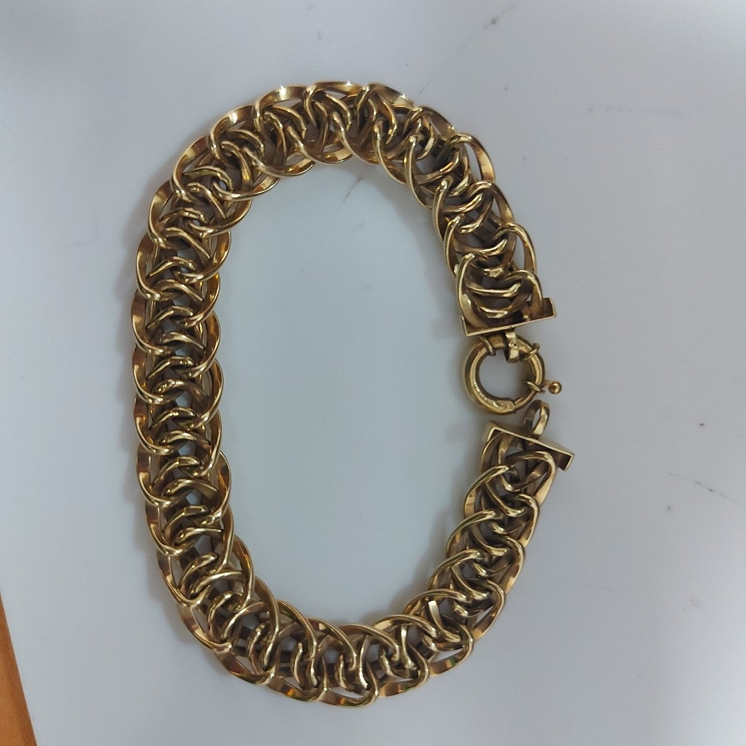 PULSERA. ORO. 14 K 12.6 GRMS (SEMINUEVO)