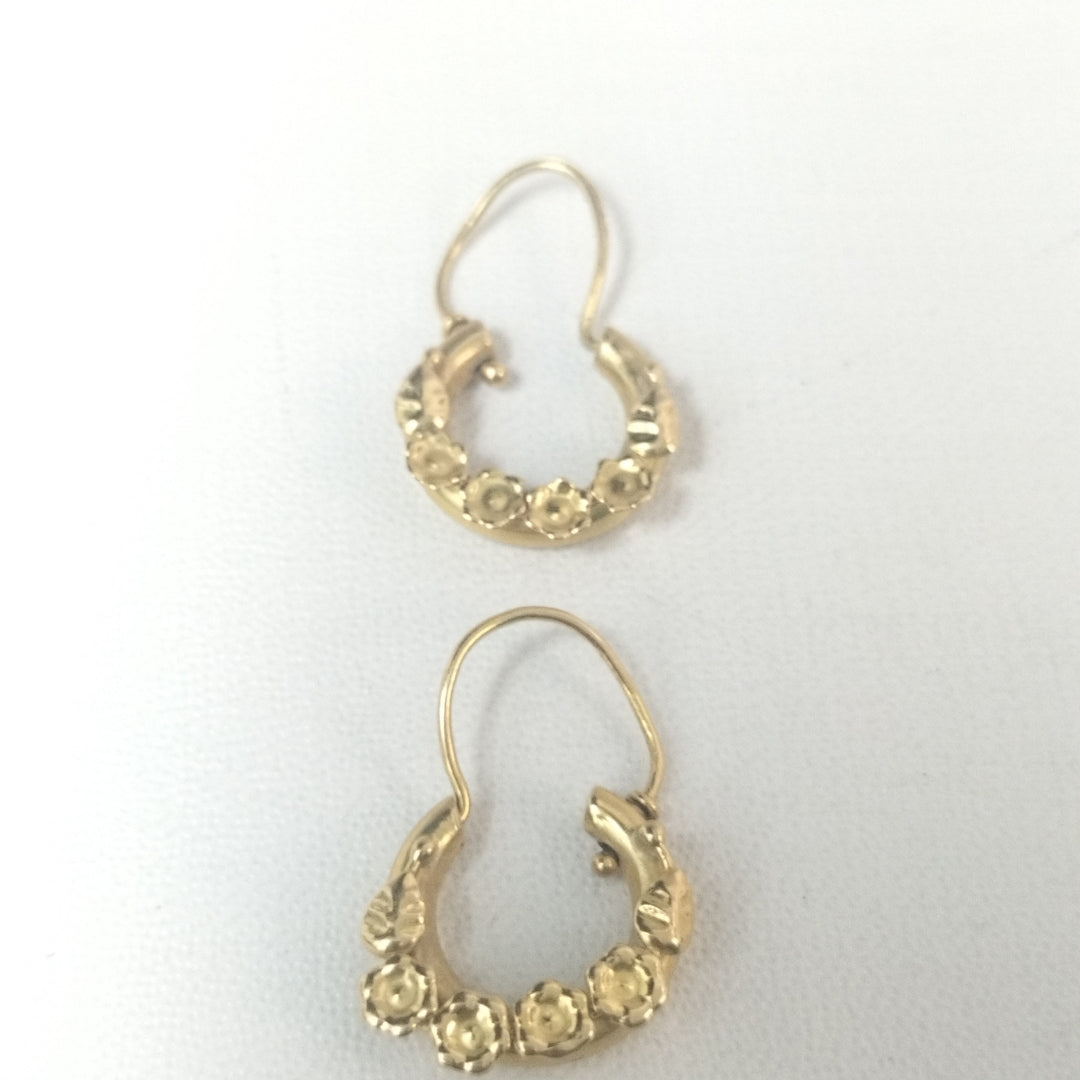 ARRACADAS PAR ORO 16K 2,00 GRMS (SEMINUEVO)