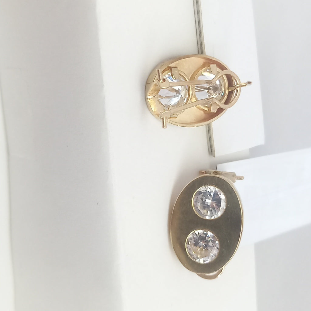 ARETES PAR ORO 10 K 6,80 GRMS (SEMINUEVO)