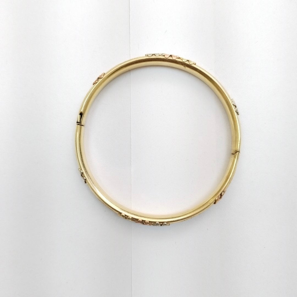 PULSERA RIGIDA. ORO. 10 K 9.3 GRMS (SEMINUEVO)