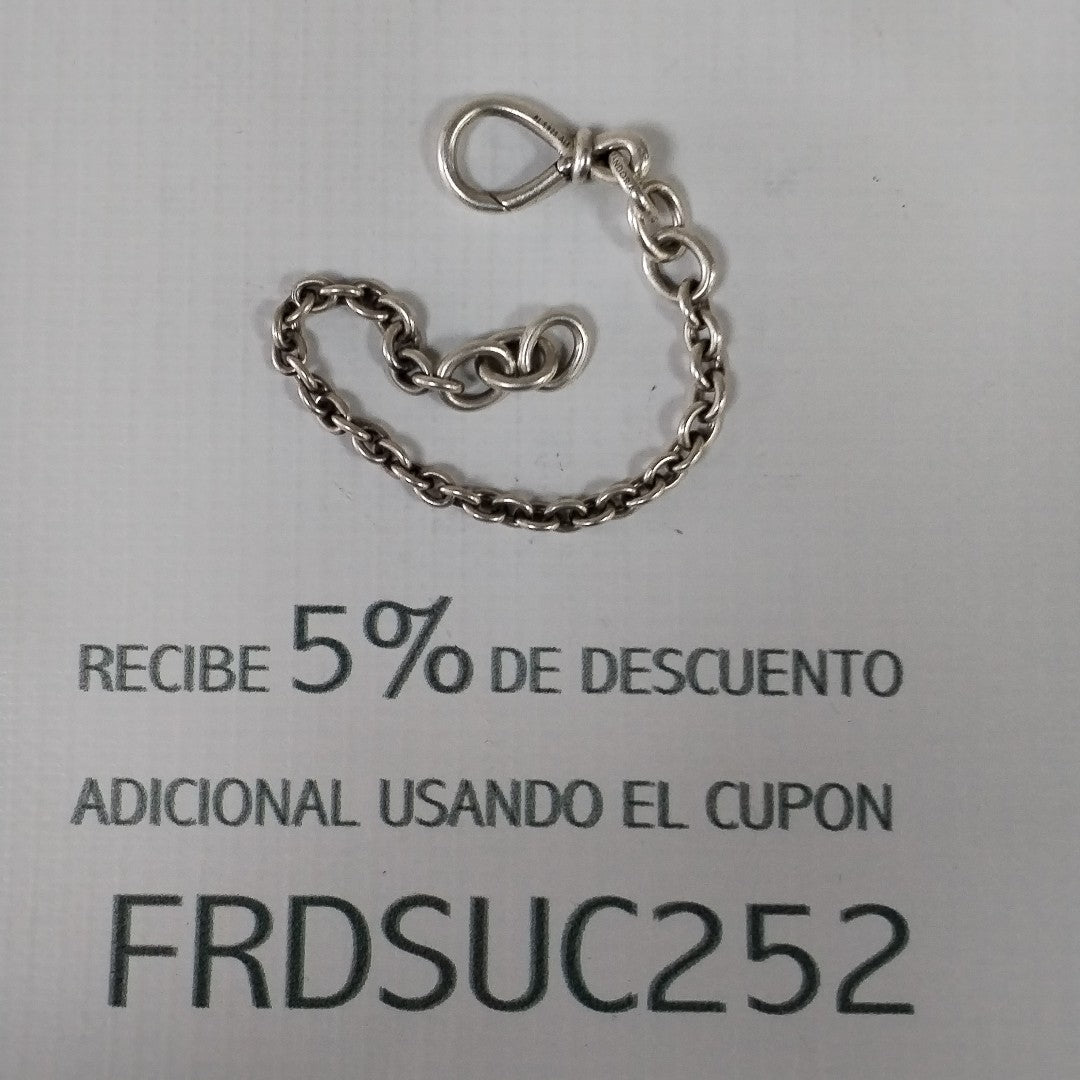 PULSERA PLATA 14,70 GRMS (SEMINUEVO)