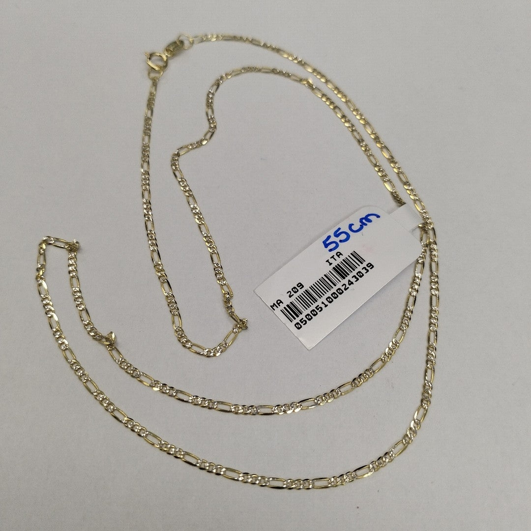 CADENAS CARTIER 3 1 DIAMANTADA ORO 14K 2.2 (NUEVO)