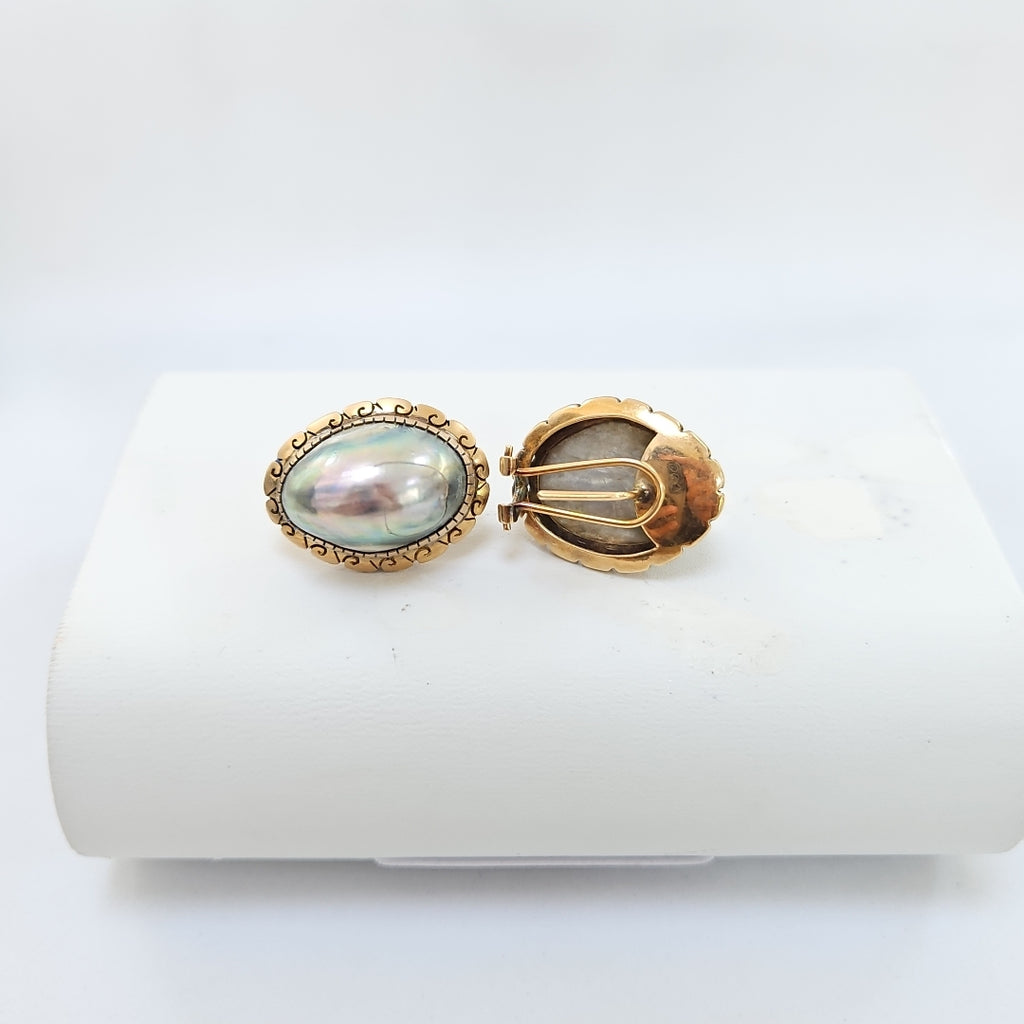 ARETES PAR. ORO. 10 K 7 GRMS (SEMINUEVO)