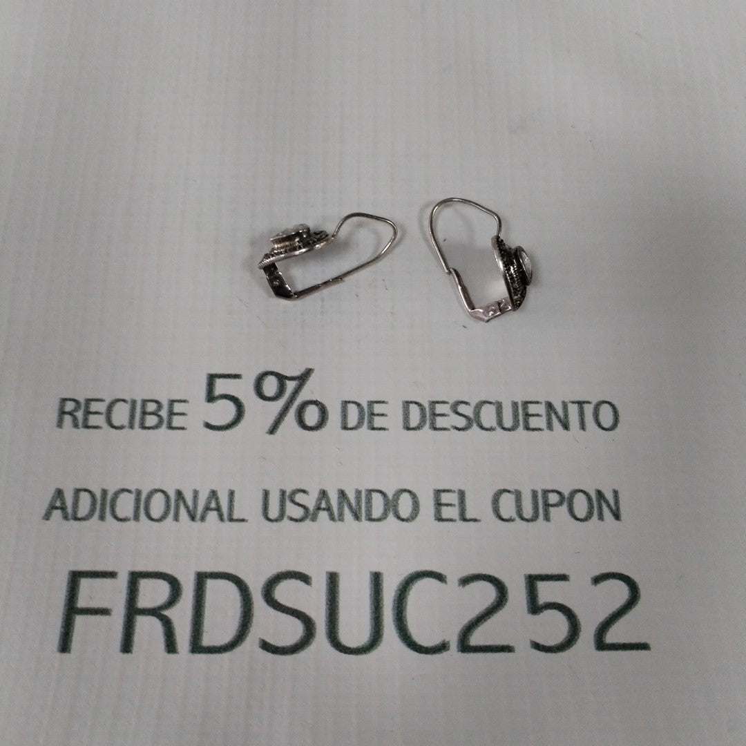 ARETES PAR PLATA 4,20 GRMS (SEMINUEVO)