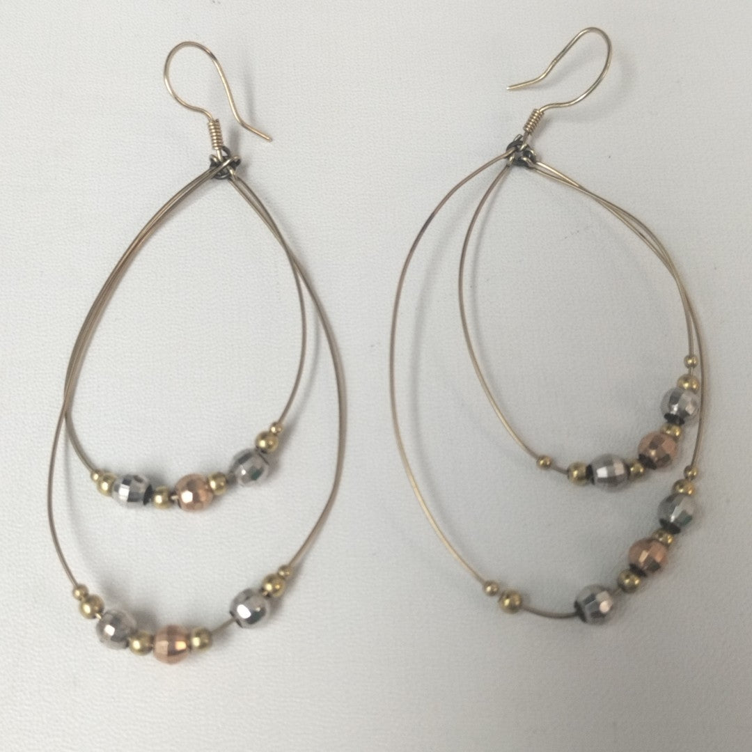 ARETES PAR ORO 10 K 6,00 GRMS (SEMINUEVO)