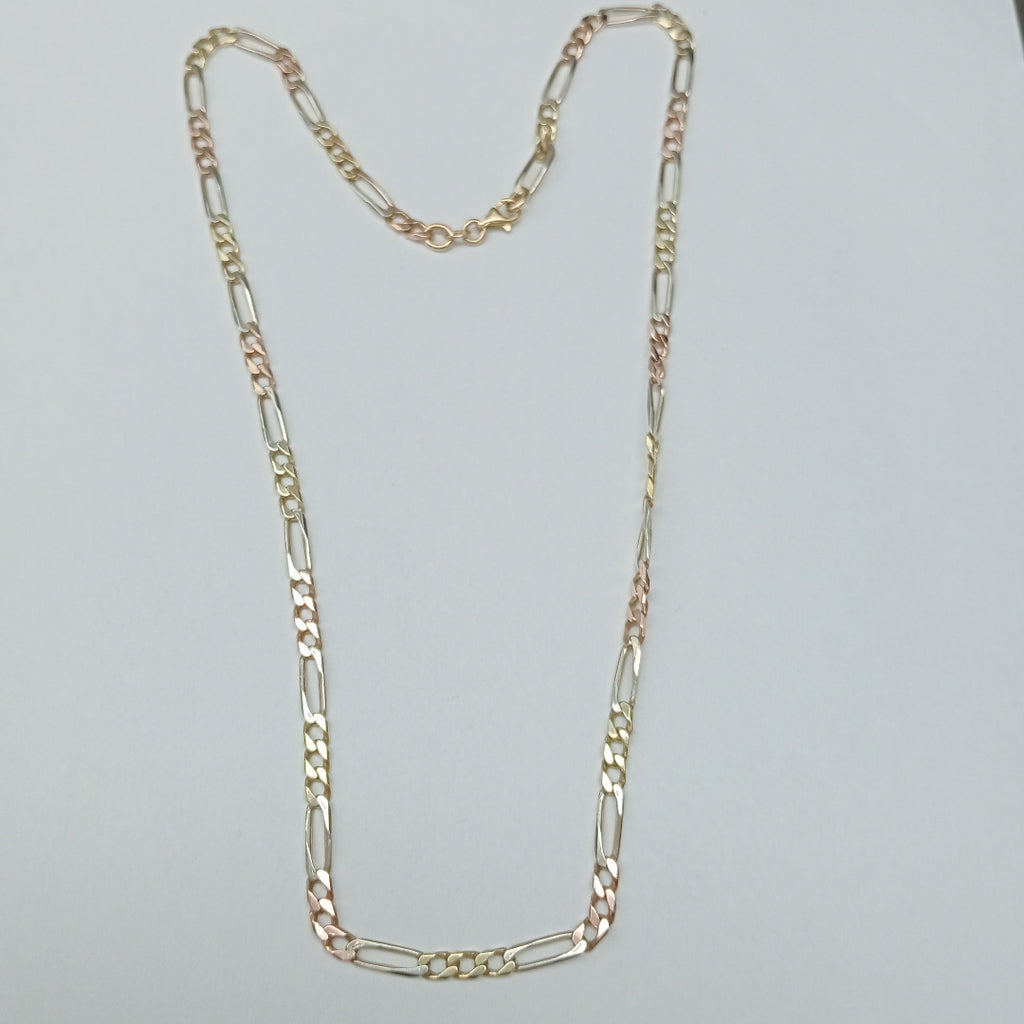 CADENA ORO COMBINADO 10 K 19,70 GRMS (SEMINUEVO)