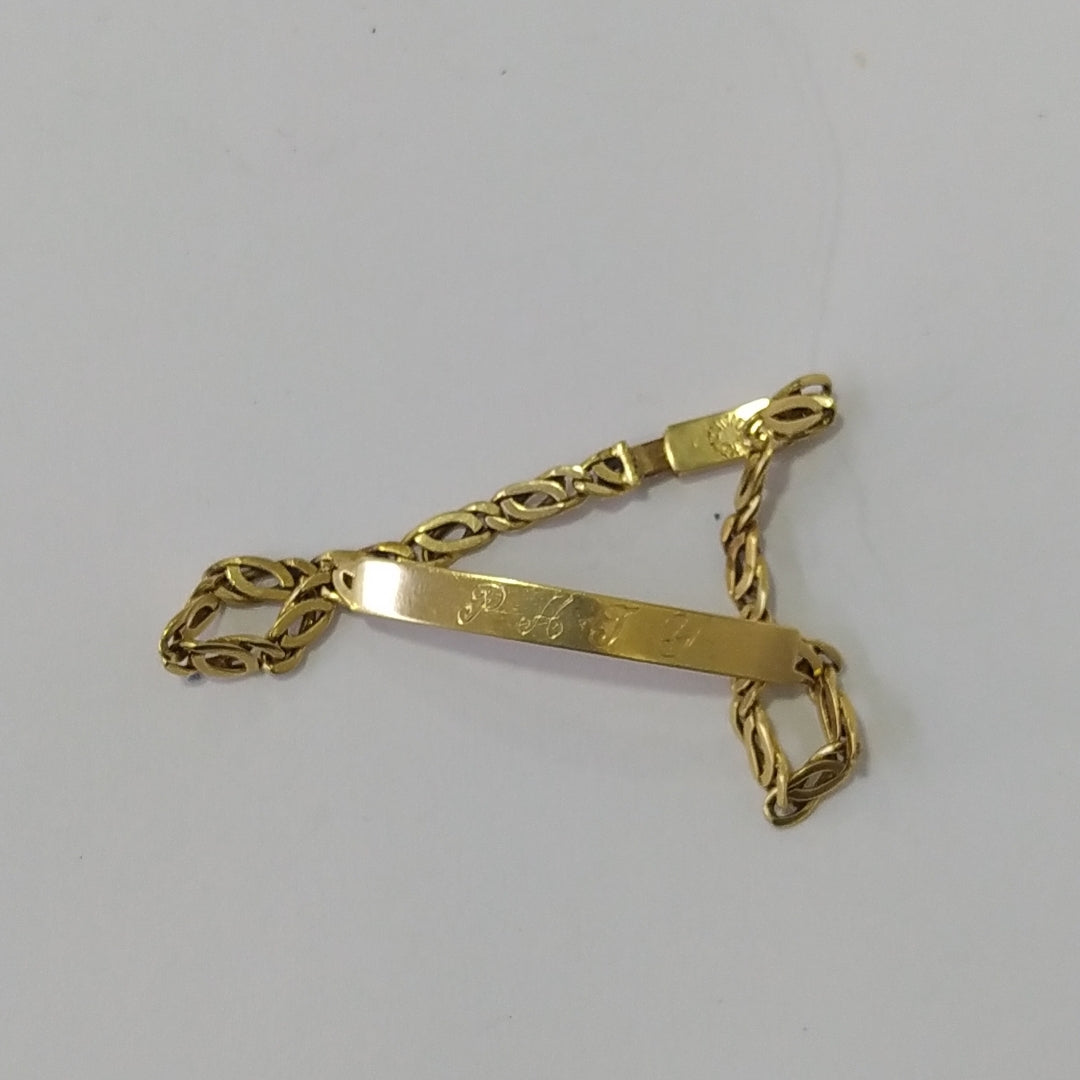 ESCLAVA. ORO. 14 K 7.4 GRMS (SEMINUEVO)