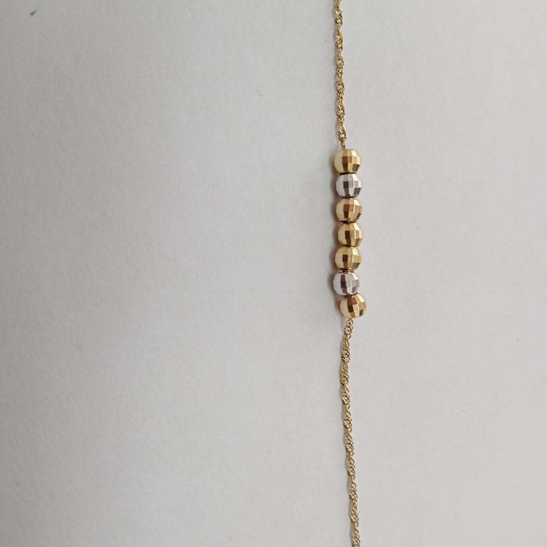 GARGANTILLA. ORO. 14 K 1.1 GRMS (SEMINUEVO)