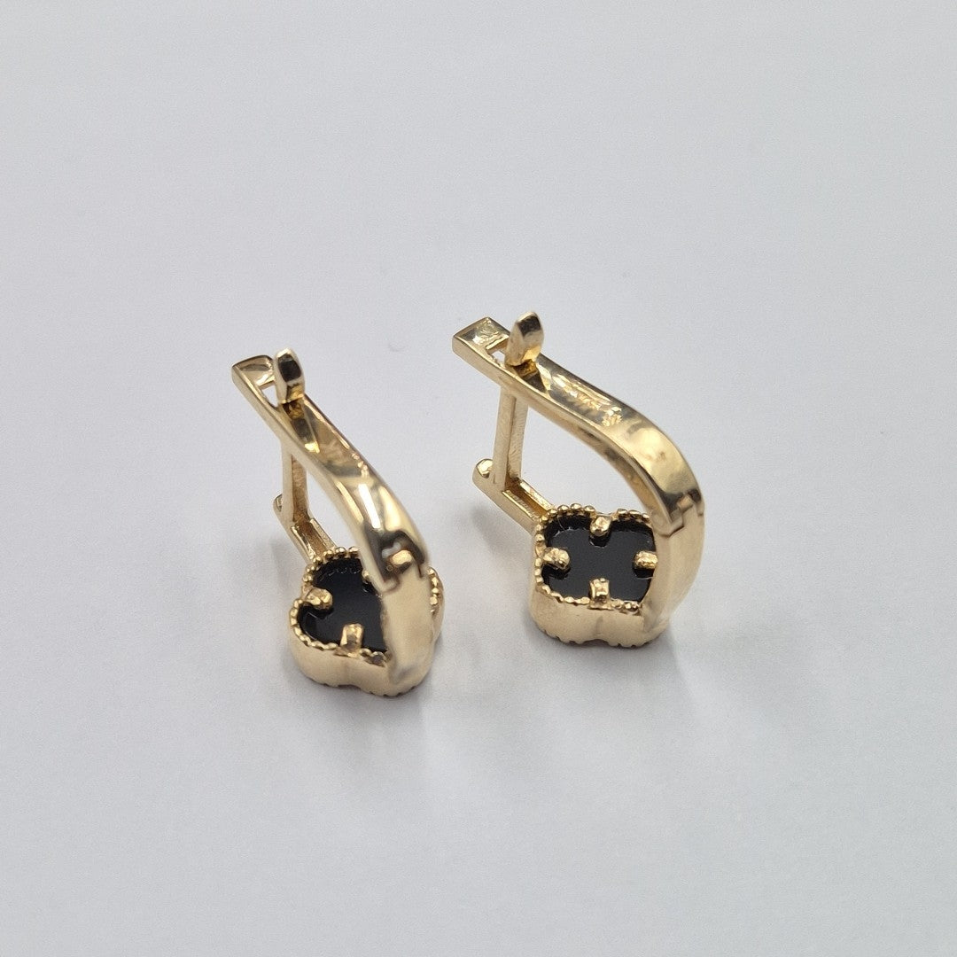 BROQUELES ORO 14K 2.3 (NUEVO)