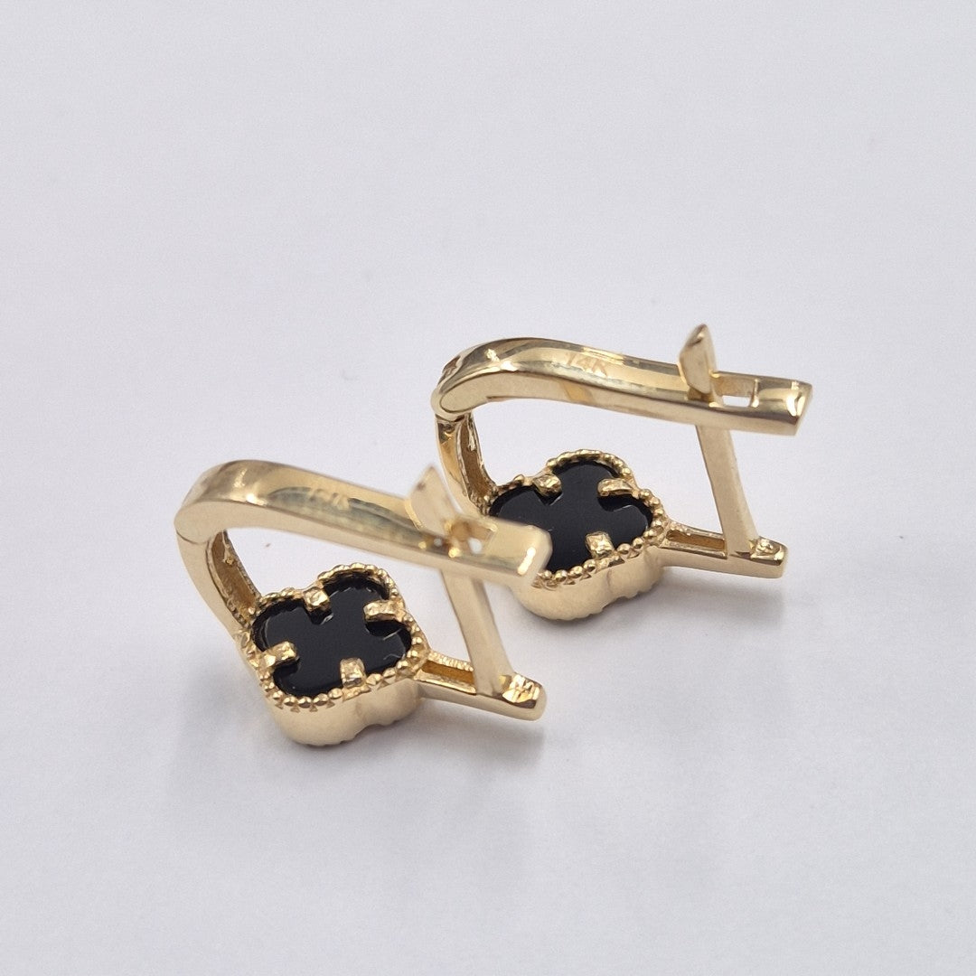 BROQUELES ORO 14K 2.3 (NUEVO)