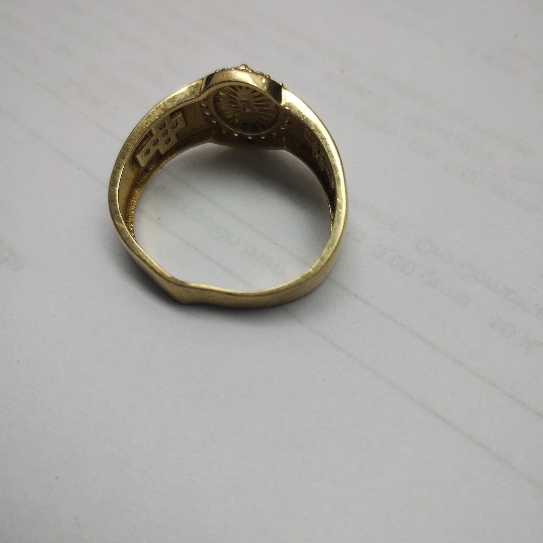 ANILLO ORO 10 K 4,60 GRMS (SEMINUEVO)