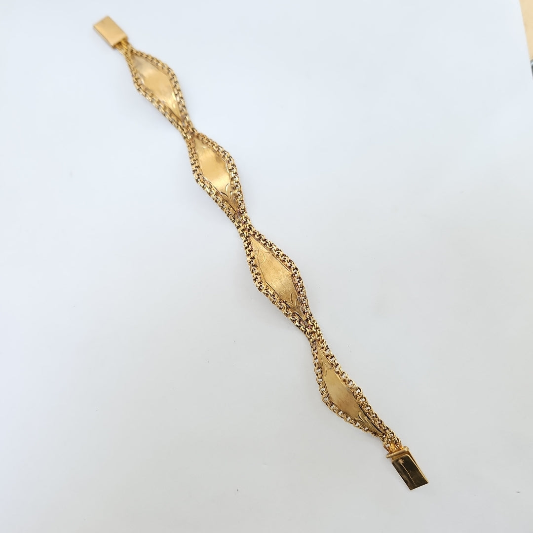 PULSERA. ORO. 10 K 14.9 GRMS (SEMINUEVO)