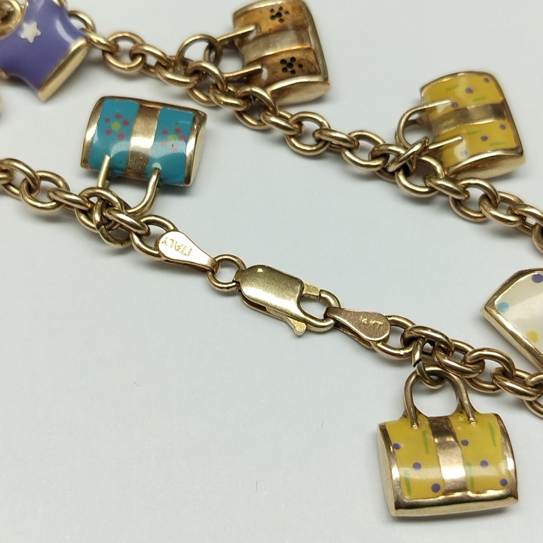 PULSERA. ORO. 14 K 13.6 GRMS (SEMINUEVO)