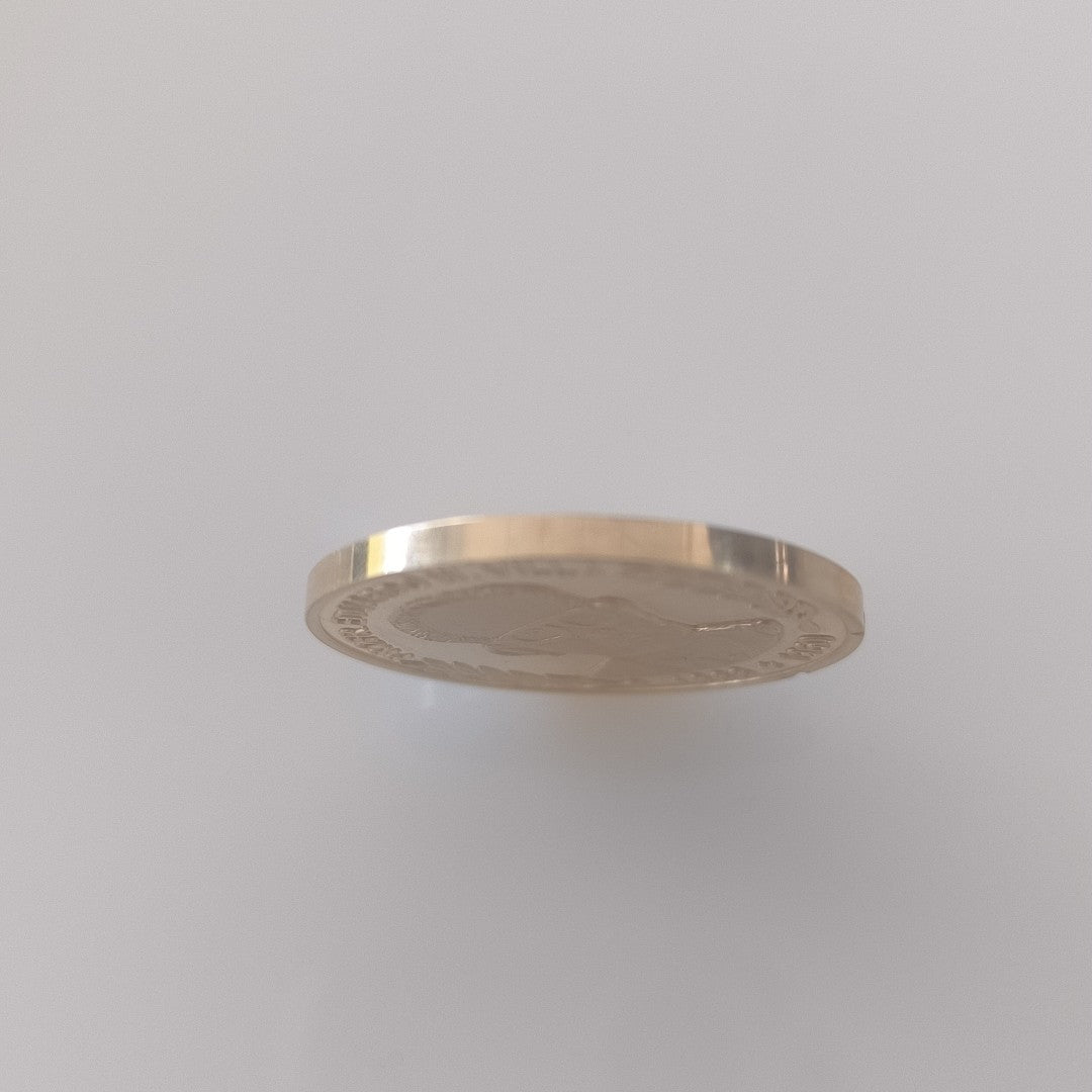 MEDALLA CONMEMORATIVA ORO 14 K 31,10 GRMS (SEMINUEVO)