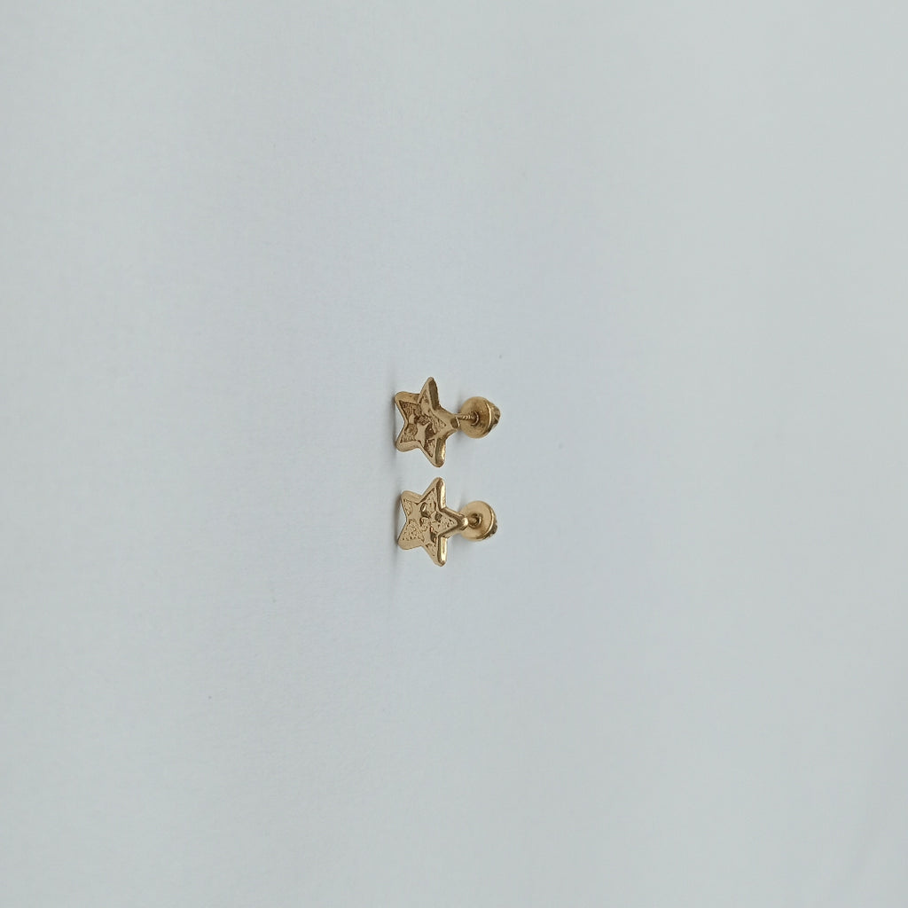 BROQUELES PAR. ORO. 14 K 0.3 GRMS (SEMINUEVO)