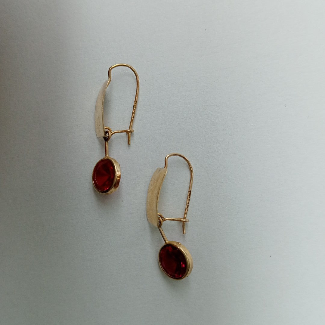 ARETES PAR ORO 10 K 1,50 GRMS (SEMINUEVO)